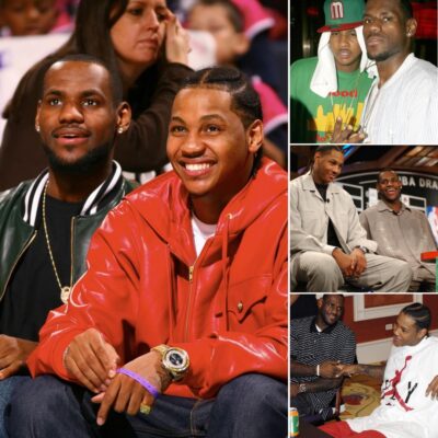 Carmelo Anthony reveals the heartfelt origins of his close relationship with LeBron James