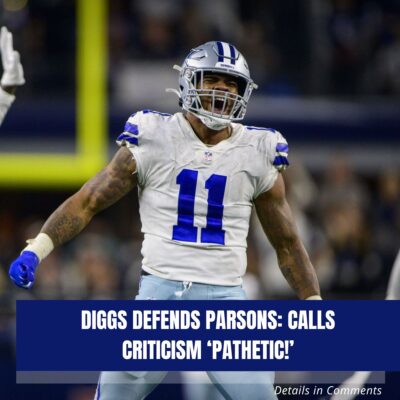 DIGGS DEFENDS PARSONS: Calls Criticism ‘Pathetic!’