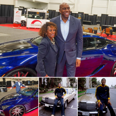 Magic Johnson is not only known as a Lakers legend but also a huge supercar collector