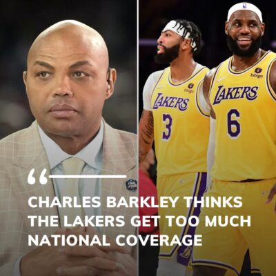 Charles Barkley thinks the Lakers get too much national coverage