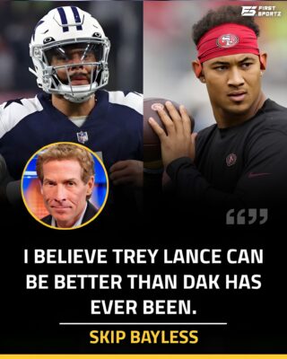 Skip Bayless raises eyebrows on Trey Lance’s trade to the Cowboys despite claiming he can be ‘better’ than Dak Prescott
