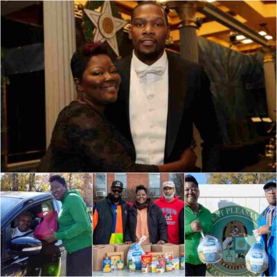Kevin Durant’s mom gives free turkeys to residents in Maryland