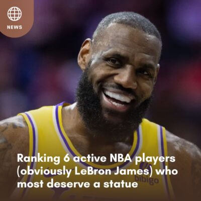 Ranking 6 active NBA players (obviously LeBron James) who most deserve a statue