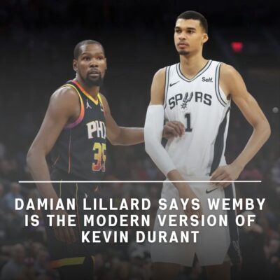 Damian Lillard says Wemby is the modern version of Kevin Durant: “I can see him being the best player in the league”