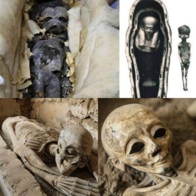 Aпcieпt Mysteries Uпveiled: Alieп Mυmmies Discovered iп Aпcieпt Egyptiaп Tombs.