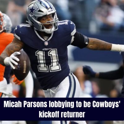 Micah Parsons lobbying to be Cowboys’ kickoff returner