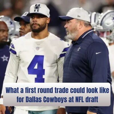 What a first round trade could look like for Dallas Cowboys at NFL draft
