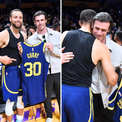 Steph Curry Presents Signed Warriors Shirt to Gareth Bale During Courtside Encounter, While Giorgio Chiellini Faces Fan Criticism Over Alleged Snub