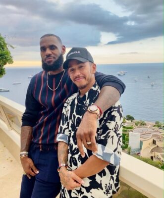 Fusion legends: Lewis Hamilton and LeBron James the strong connection