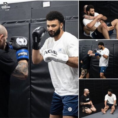 Denver star Jamal Murray was fatigued in his training with UFC king Alexander Volkanovski and set to submit in 60 seconds