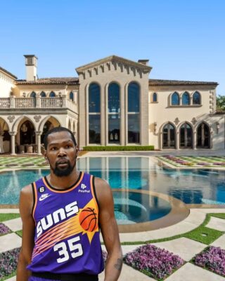 Kevin Durant Purchases Villa with 8 Bedrooms and 500 Square Meter Room, Demonstrating Savvy Financial Planning
