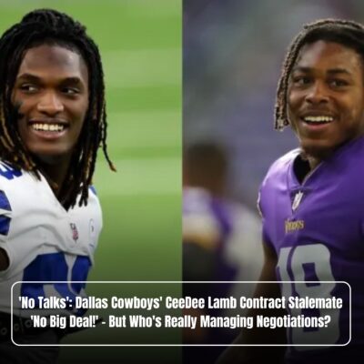 Dallas Cowboys’ CeeDee Lamb Contract Stalemate ‘No Big Deal!’ – But Who’s Really Managing Negotiations?