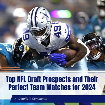 DRAFT BUZZ: Top NFL Draft Prospects and Their Perfect Team Matches for 2024
