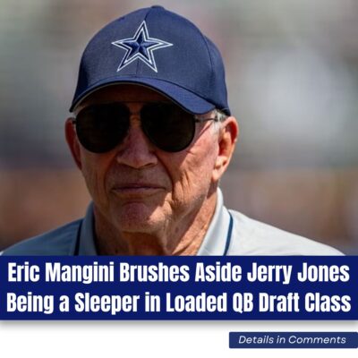 Eric Mangini Brushes Aside Jerry Jones Being a Sleeper in Loaded QB Draft Class