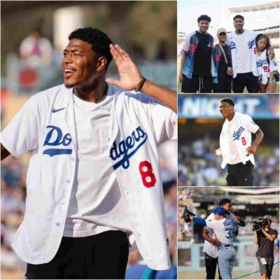 Lakers star Rui Hachimura was surrounded by family happiness as he welcomed Shohei Ohtani at a Dodgers game