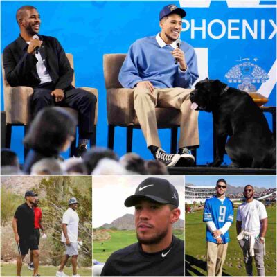 Doubling the passion: Devin Booker collaborates with Chris Paul on the GOLF CHARITY CHALLENGE project