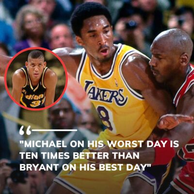 “Michael on his worst day is ten times better than Bryant on his best day” – Reggie Miller believes there should be no Kobe vs. Jordan debate