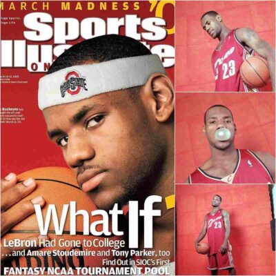 The first magazine photo set of basketball king Lebron James, shyness and timidity are the inevitable emotions of the future legend.